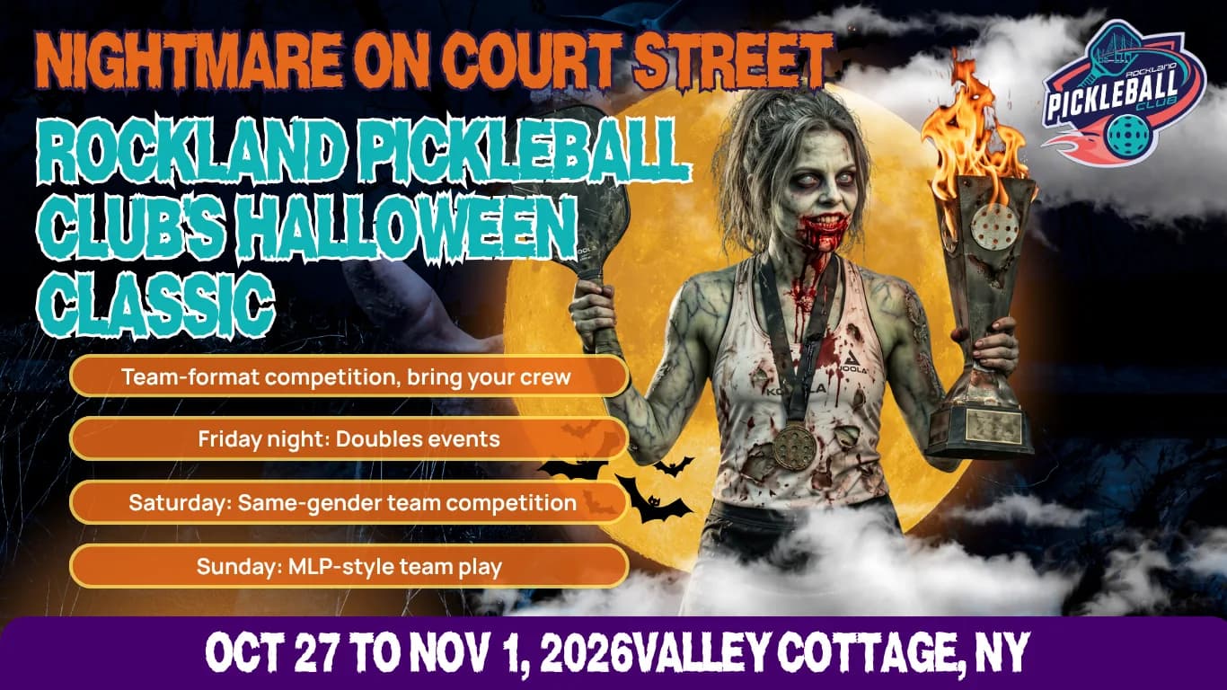 Nightmare on Court Street, Rockland Pickleball Club's Halloween Classic